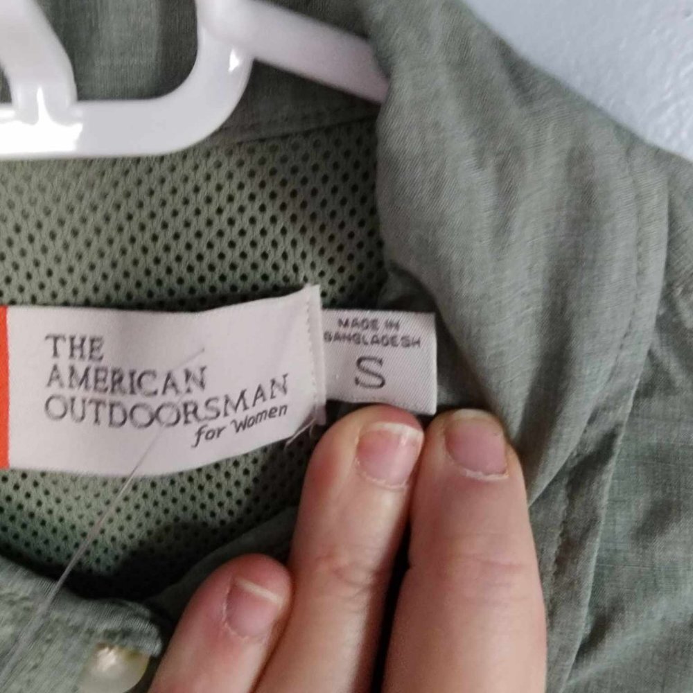 NWT The American Outdoorsman Olive Green SPF/Cool+ Technology Tank - Picture 3 of 5